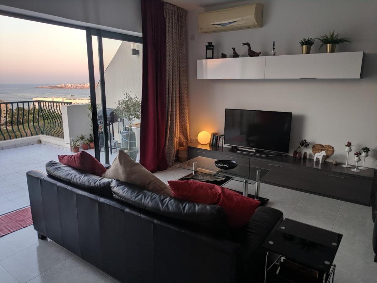 סיינט פול ביי Gaia Penthouse Sea And Country Views Home מראה חיצוני תמונה
